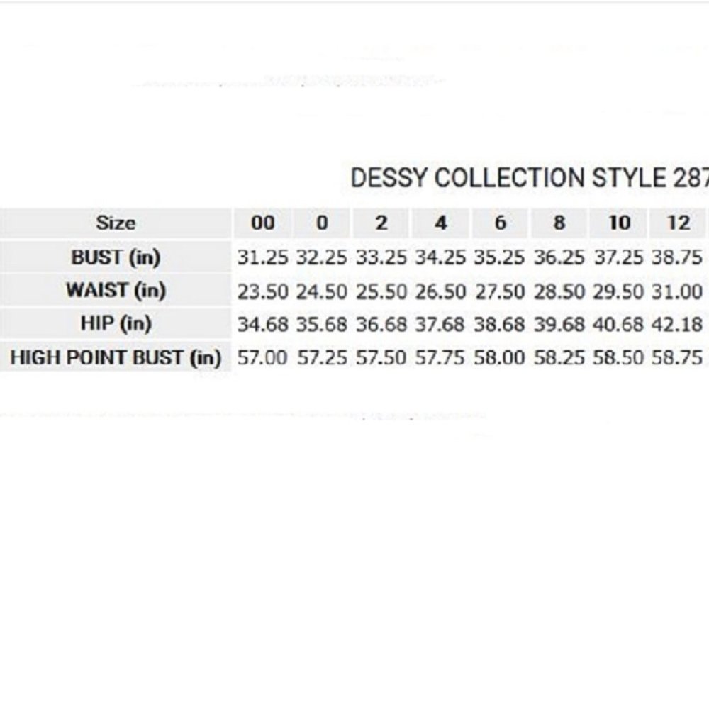 Dessy 2879......Full-length strapless lux chiffon dress....Gray...Size 10...NWT - Picture 5 of 6